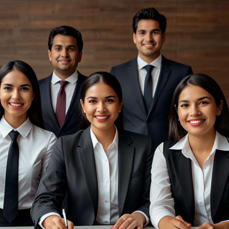 Equipo de consultoría empresarial Frozzentor trabajando con PyMEs